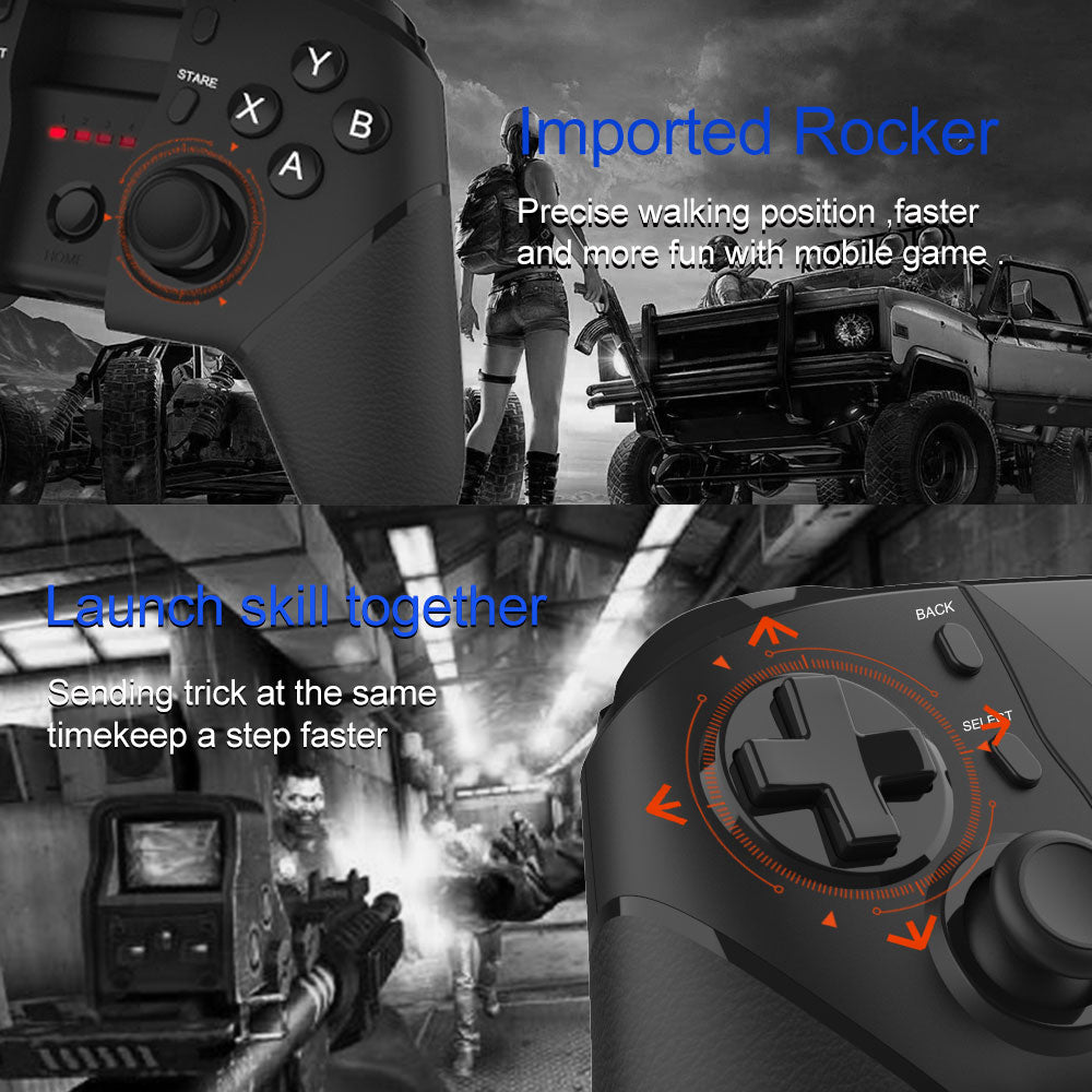 JYS SP101 Universal Bluetooth Gamepad Wireless Controller for iOS/Android Smartphone/Smart TV/TV Box JYS SP101 Universal Bluetooth Gamepad Wireless Controller for iOS/Android Smartphone/Smart TV/TV Box